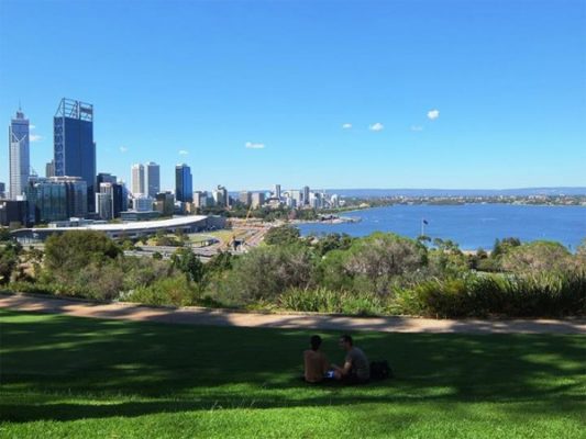 Khung cảnh bình yên của Perth 