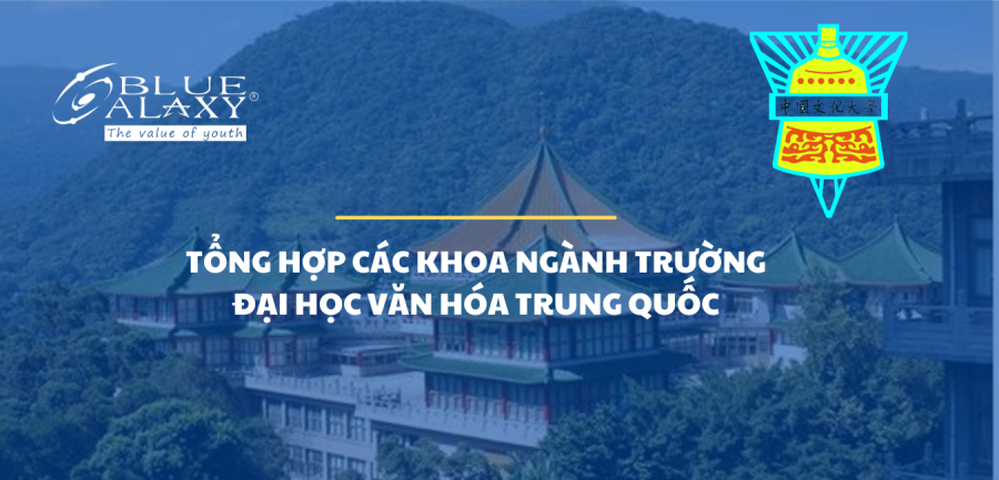 tổng hợp các khoa ngành trường Đại học Văn Hóa Trung Quốc