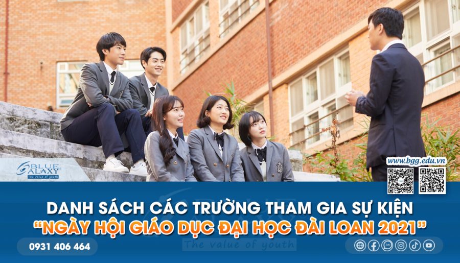 Danh sách các trường tham gia ngày hội giáo dục đại học đài loan 2021