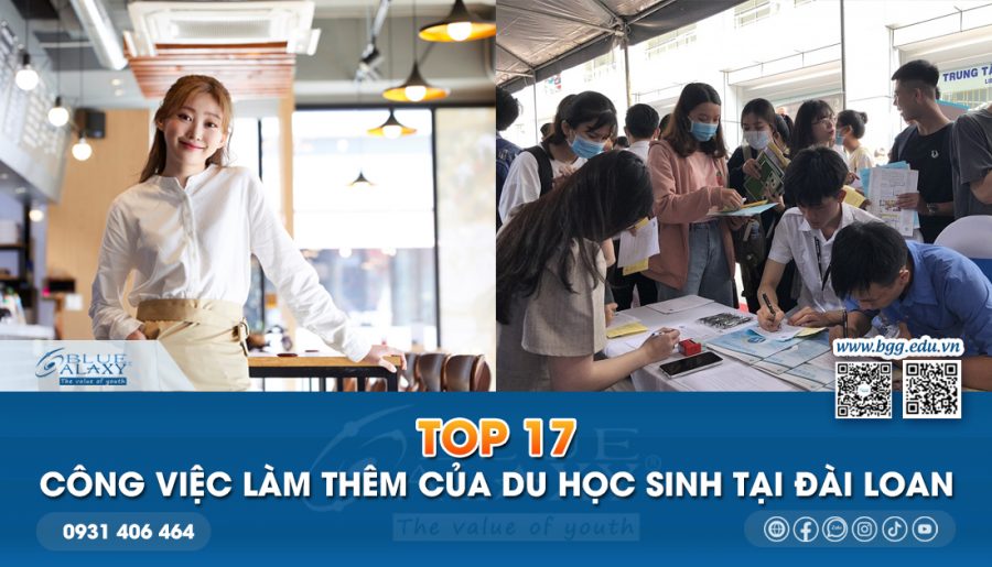 công việc làm thêm tại đài loan