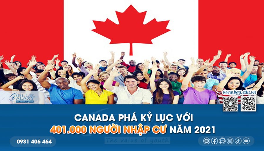 Canada phá kỷ lục với 401.000 người nhập cư năm 2021