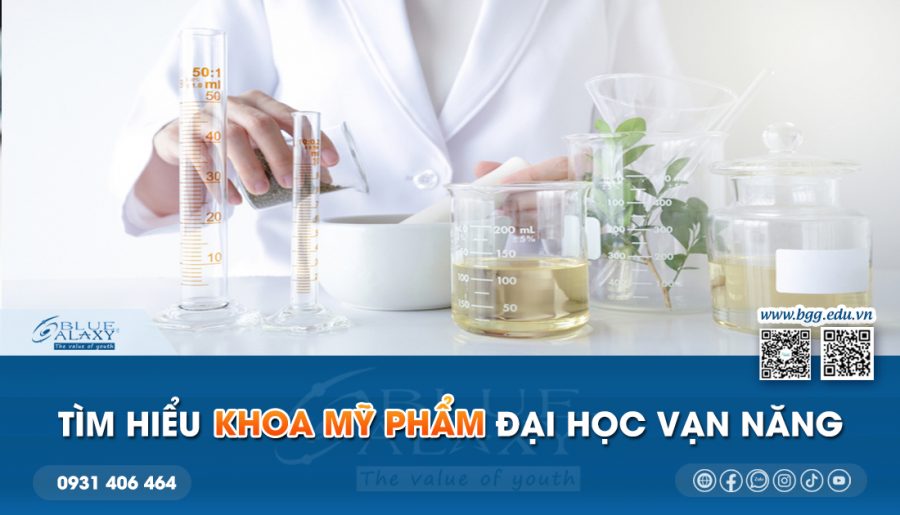 Khám phá Khoa mỹ phẩm đại học Vạn Năng