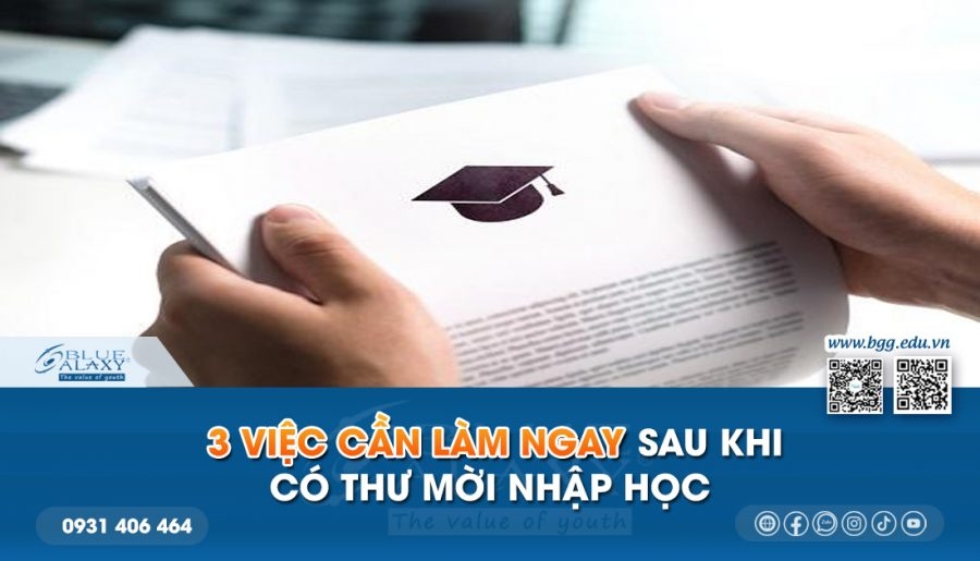 Thư Mời Nhập Học Là Gì Những Việc Cần Làm Ngay Sau Khi Có Thư Mời Nhập Học 900x515