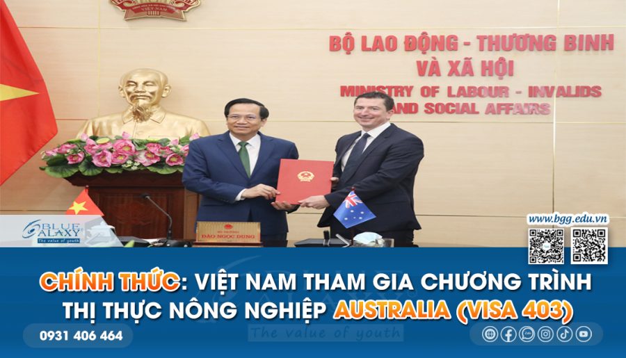 Việt Nam chính thức ký kết Visa Nông nghiệp 403