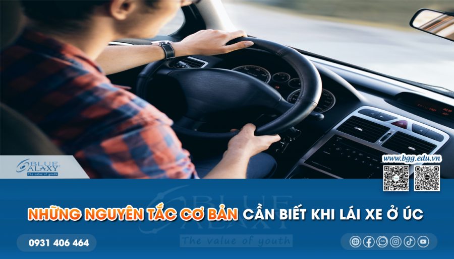 Những nguyên tắc lái xe cơ bản ở Úc