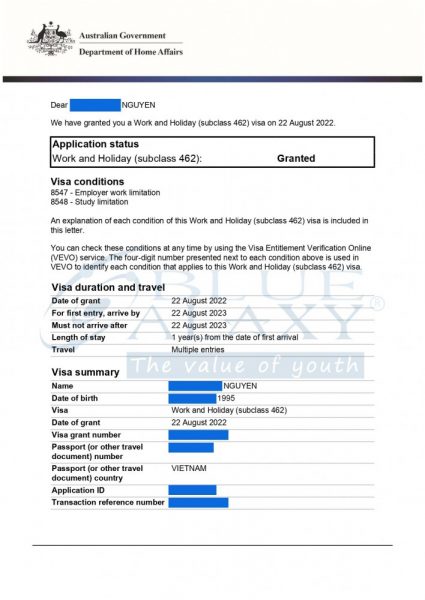 Visa Granted 22 08 (1)