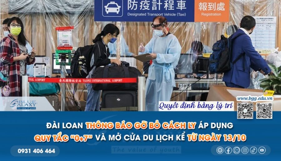 Dai Loan Thong Bao Go Bo Cach Ly