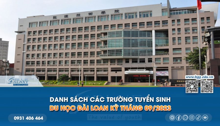 Du Hoc Dai Loan Ky Thang 9 2023
