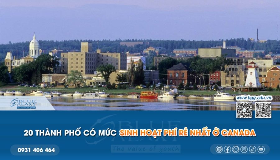 20 Thanh Pho Co Muc Sinh Hoat Phi Re Tai Canada