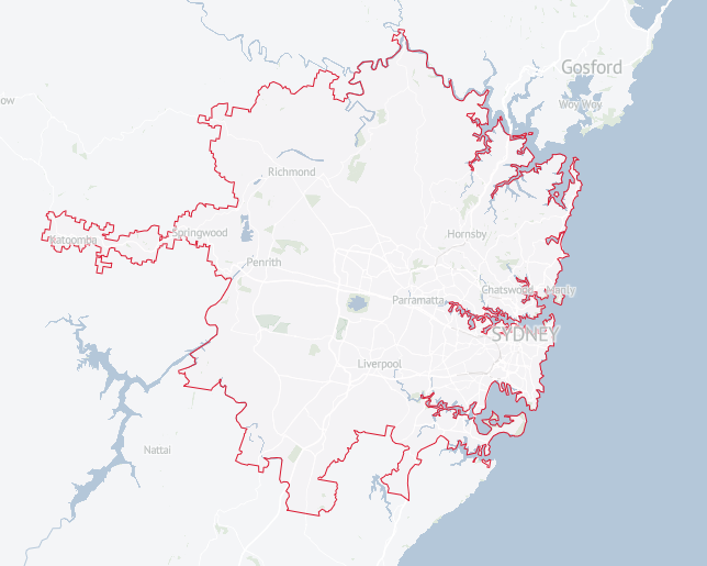 Ranh Gioi Do Thi Quan Trong Sydney