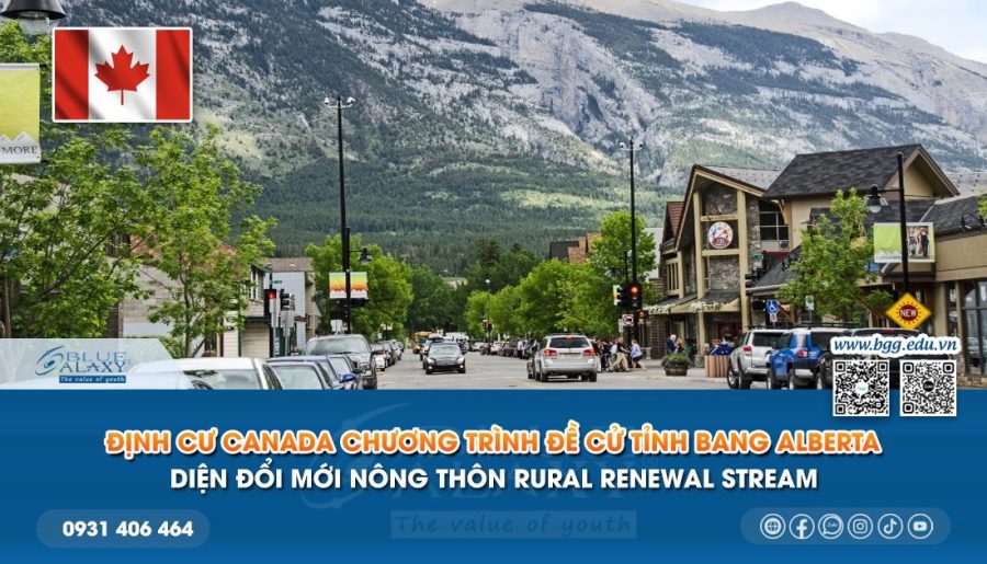 Rural Renewal Stream diện đổi mới nông thôn Alberta