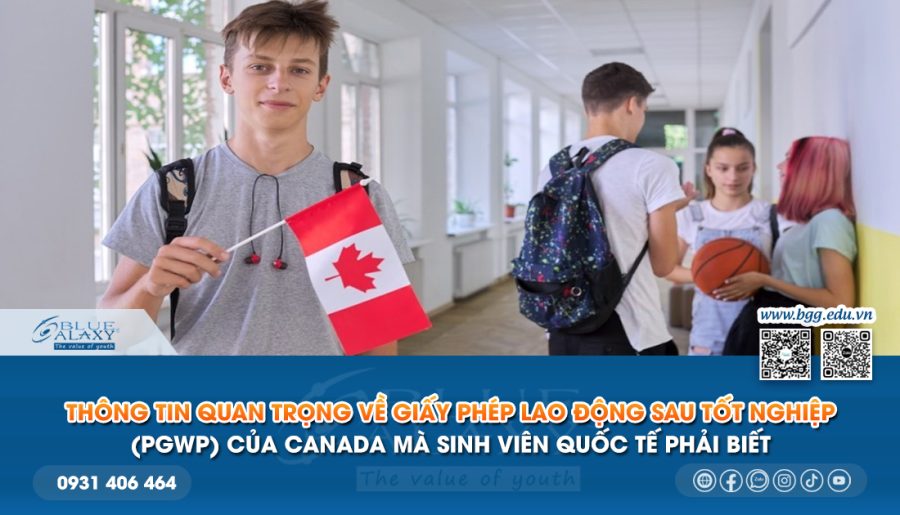 Giấy phéo lao động sau tốt nghiệp Canada PGWP