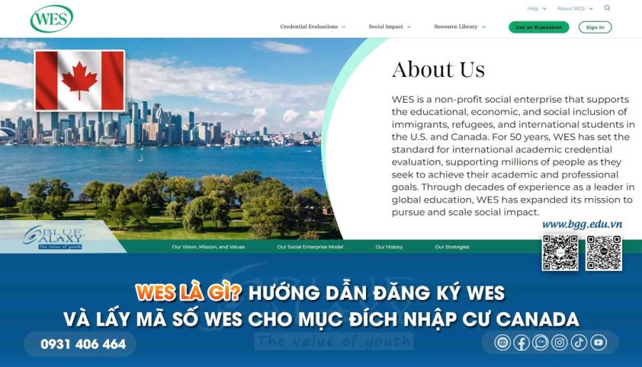 Wes là gì? Hướng dẫn đăng ký WES và lấy mã số WES cho mục đích nhập cư Canada