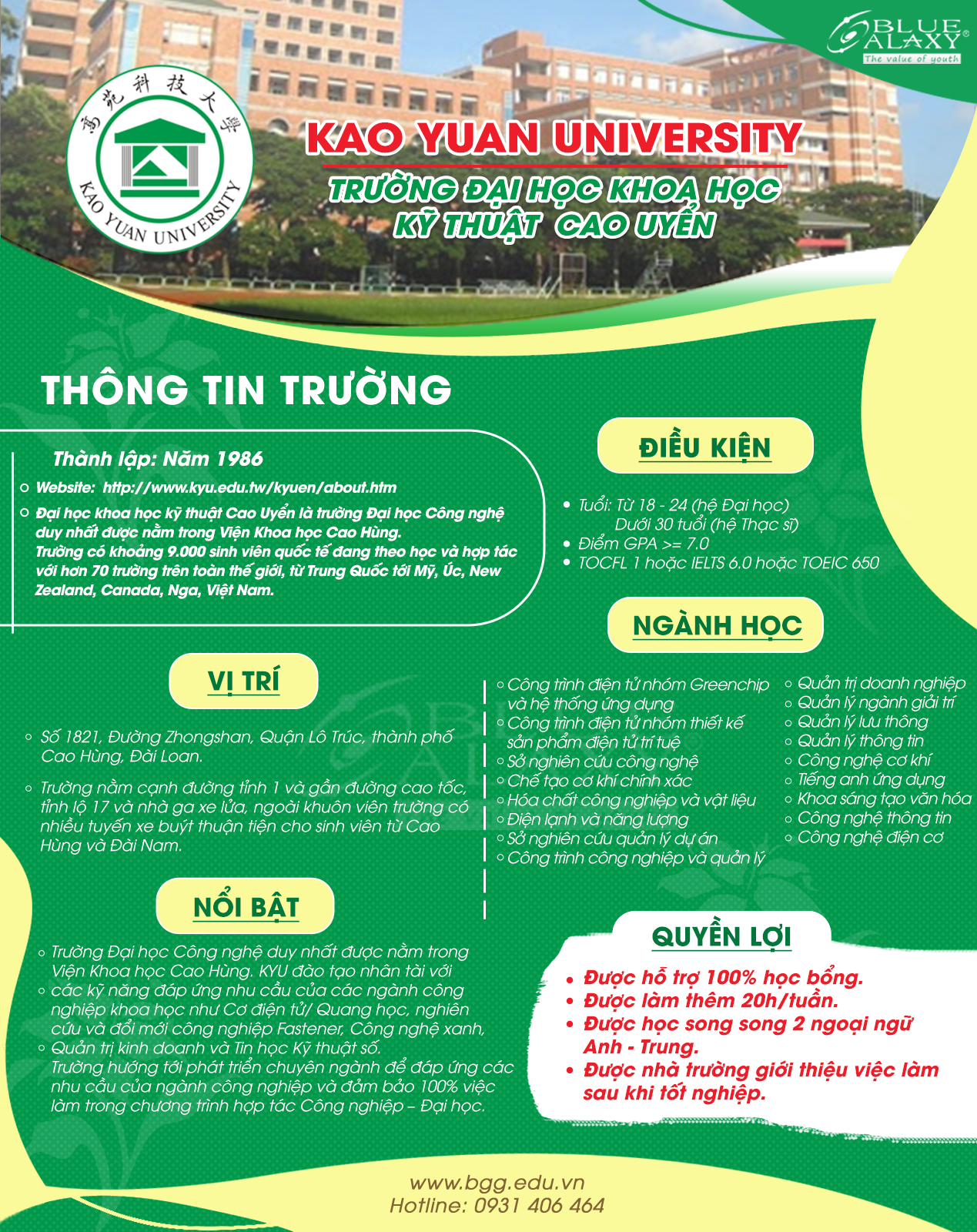 TrƯỜng ĐẠi HỌc Cao UyỂn