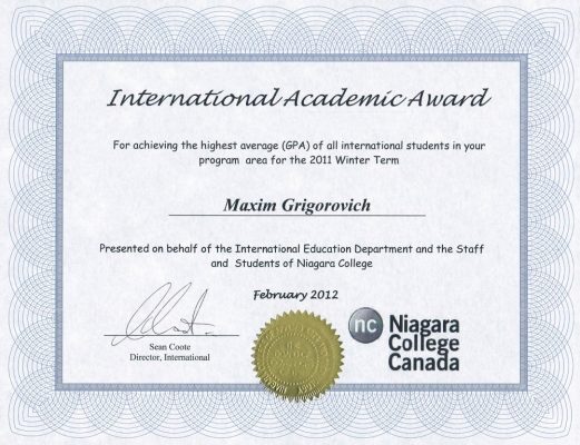 Chung Chi Niagara College
