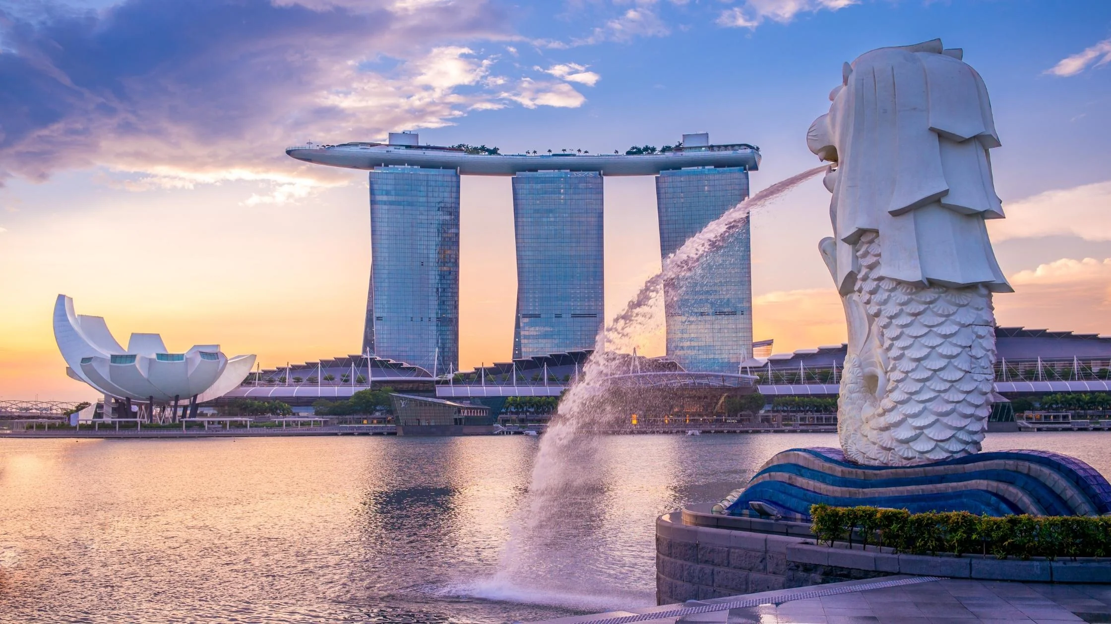 Merlion At Merlion Park