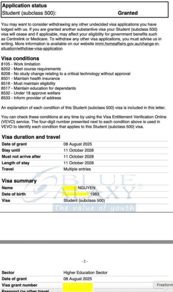 Du Hoc Uc 500